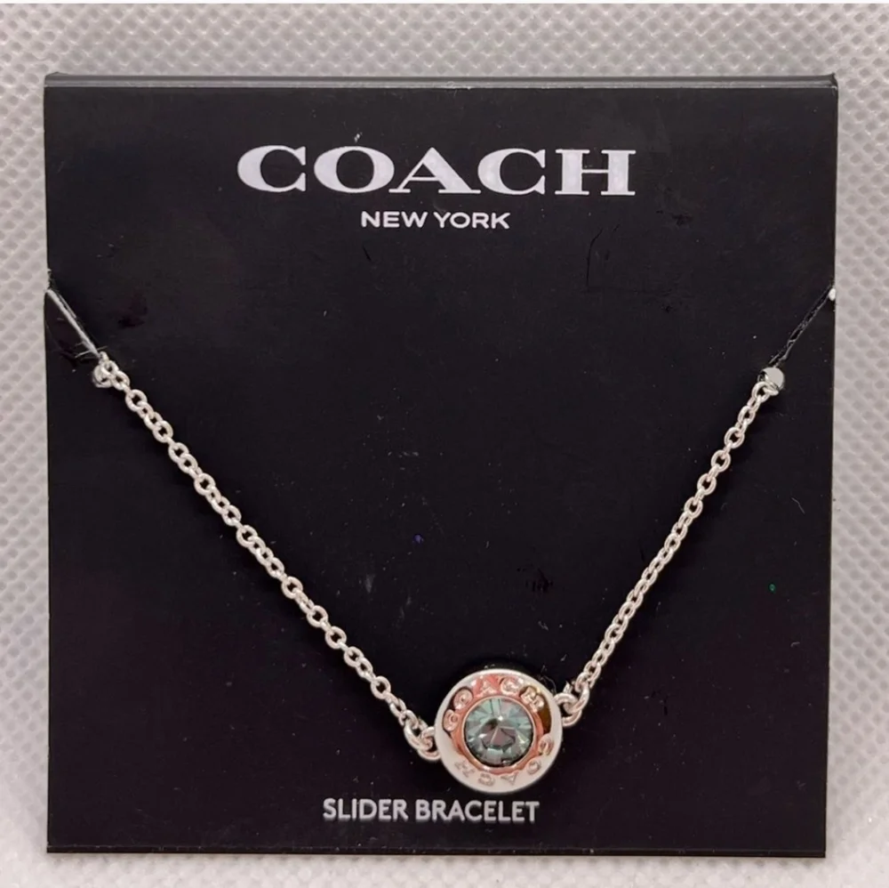 🩶▪️COACH▪️ Open Circle Slider Bracelet NWT